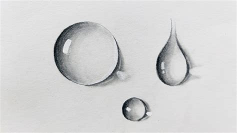 how to draw realistic water with pencil.